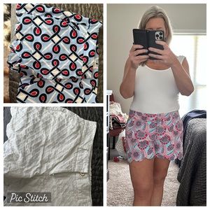 Lot of 3 pairs of Crown & Ivy shorts size 10 in excellent condition